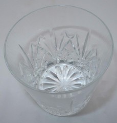 Marquis Waterford Crystal, BROOKSIDE Straight Sided Double Old Fashioned, 3 3/4″