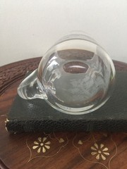 2 Stag & Grouse Etched Crystal Mugs, Queen Anne Wildlife Series?