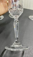 Set Of 4 Toscany Elite Fluted Champagne 8.25” Cocktail 24% Lead Crystal Glasses