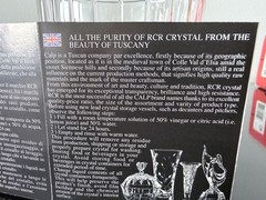 Set of 9 RCR Royal Crystal Rock Solaris Tumblers Highball Glasses Exc Cond