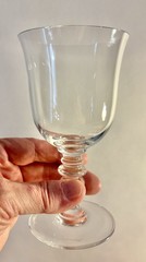 Provence by Baccarat France Crystal 5 5/8″ Claret Wine Glass Excellent Vintage