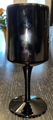 (1) Lenox Crystal VENTURE BLACK PLATINUM 6 1/4” Wine Goblet(s) Many Available