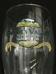 Golden Valley Brewery 30th Anniversary Crystal Beer Glass – Pre-owned
