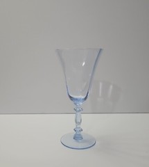 5-Cambridge Glass 3130 MOONLIGHT BLUE sherry goblet wine 5 -3/4″T set of 5