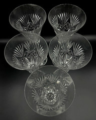 Waterford Crystal GRESHAM 9.25″ Fluted Champagne Glasses (SET OF 5)