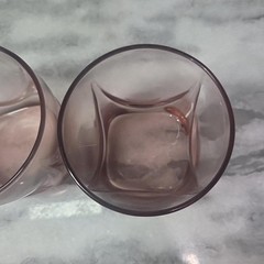 Libbey Imperial Plum Old Fashioned Glasses, Set of 2 Drape Style Whiskey Tumbler