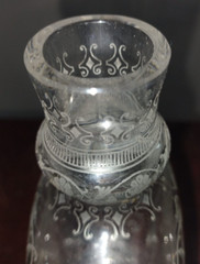 LIQUEUR BACCARAT MICHELANGELO – Cristal Gravé Epoque Art Déco 1930