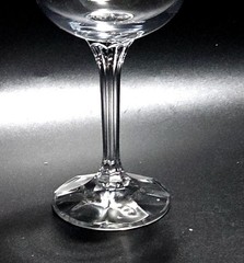 Bohemia Crystal Diana Goblet 7.75″ Crystalex sculpted romantic glam fine cut