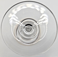 Vtg Mikasa Crystal Jamestown Clear Gold Trim 6 Wine Glasses 8 3/4″H Bright/Clear