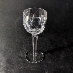 WATERFORD SHEILA WINE HOCK, Cut Lead Crystal, 7 3/8″, 8 Oz, Made in Ireland