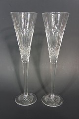 Waterford Crystal Toasting Flute Pair Times Square 2012