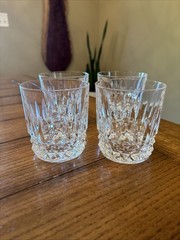 Old Fashioned 6 Lowball Whiskey Glasses Cristal d’Arque Tuilleries Villandry