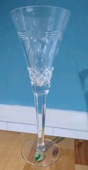 Waterford Crystal Millennium Peace Dove Champagne Toasting Flute 9 1/4″