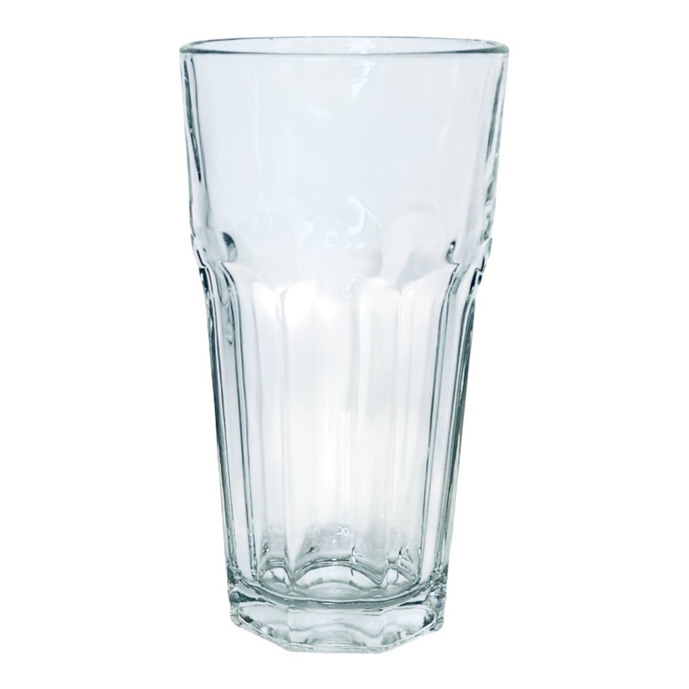 Libbey GIBRALTAR CLEAR 15256 Heavy Pressed Stackable 16 OZ Glass Cooler NEW