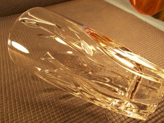 Cristal d’Arques Crystal Casandra Pattern Highball Tumbler 5 3/4″ x 3 1/8″