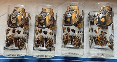 4 MCM Gambling Black Gold 1 Armed Bandit Horse Racing Poker Dice Roulette Poker