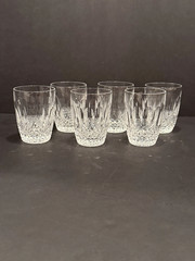 Waterford Crystal COLLEEN Short Stem 5 oz Flat Tumblers 3-1/2″ Set of 6