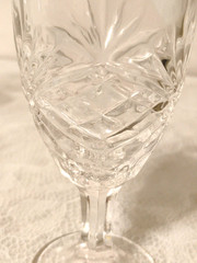 Set of 6 Open Box Shannon Dublin Clear Crystal 3oz Cordial Glasses by Godinger