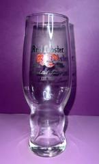 Vintage Red Lobster Cocktail Lounge Hurricane Glass 7 1/2”