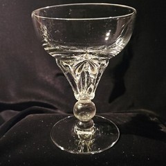 Tiffin-Franciscan CELLINI Champagne Coupe Glasses Hand Blown Crystal Vintage – 3