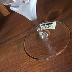 (3) Miller Rogaska Crystal Reed Barton Laura Iced Tea Glass Frosted Floral Stem