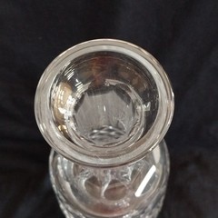 Vtg Waterford Crystal ALANA Decanter & 6 Liqueur Footed Shot Glasses 3.5″ Set