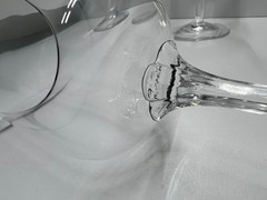 Hand blown Lenox Crystal Desire Water Goblets – Set of Four, Made in USA