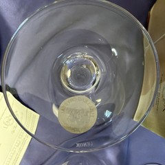 Lenox Tuscany Classics Crystal Balloon Red Wine Glasses Set of 4 Open Box 15.5oz