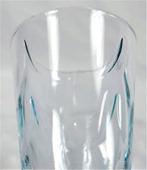 Juice Tumbler Light Blue Swag Drape Wave Mid Century Pattern Help (O)