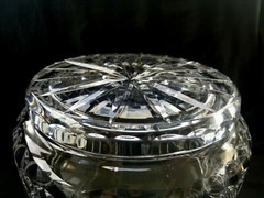 7 3/4″ Crystal Bowl Salad Serving Bowl / Centerpiece