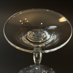 Set of 6 Noritake Rothschild Crystal Clear Iced Tea Stems Glasses 8″