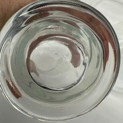 Set of 4 Libbey Vintage Clear Glass Beer Goblet 5- 3/8 Tall