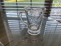 NEW 5 Studio Crystal Tulip Glasses 4” high x 3” Diameter