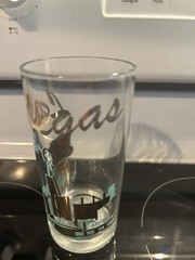 Set Of 5 Vintage Western US Cities Collector Glass Tumblers
