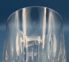 Set of 5 Waterford Crystal LISMORE Footed Juice Glasses – 3.75″