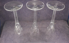 Waterford Cut Crystal Elberon Set of Three 9¼ Champagne Flutes – Ireland