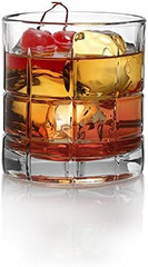 Manchester Rocks Old Fashioned Whiskey Glasses, 10.5 Oz (Set of 12) –