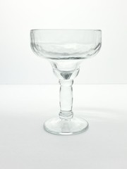 Set of 6 Heavy & Thick Clear Hammered-Style Margarita Glasses 6 3/4” 13.5oz