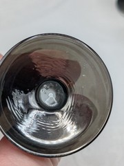 Vintage Set of 3 Silver Ombre Cordial Shot Glasses 3.5” Made In France