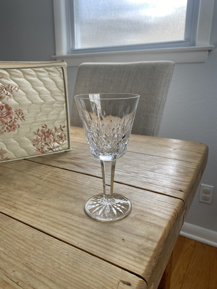 12pc. Waterford Lismore Claret Glasses + Case