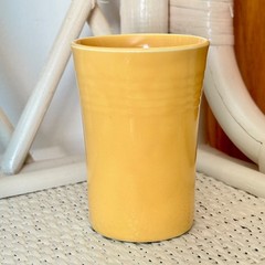 Vintage Fiesta Yellow Juice Tumbler 3.5 inch Original Homer Laughlin Fiestaware