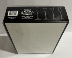 Cellini Crystal Stemware Italy Home Essentials & Beyond Style 3194 Glasses (4)