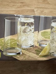 Libbey Glasses Cabo’s Cooler 15.9oz. Drinking Glasses Set 8 NIB