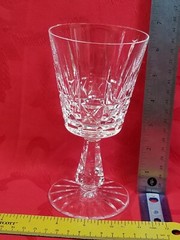 Waterford KYLEMORE Water Wine Goblet Crystal Glass Signed 6 3/4″