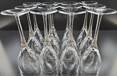 (12) Lenox Encore Gold Wine Glasses Set Elegant Crystal Clear Swirl Stemware Lot