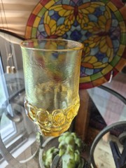 Vintage Tiffin Franciscan Madeira Flat Tumbler 14 Oz Cornsilk Yellow