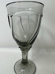 NORITAKE Sweet Swirl Smoke Gray Water Goblets 7 3/8 Inch Iced tea