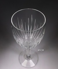 LENOX DECOR CUT CRYSTAL WATER GOBLET 8″ – PERFECT