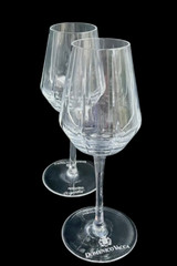 Rogaska Signature DOMINICO VACCA JULIE WINE GLASSES Set Of 2 NEW IN BOX