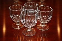 EAPG Falmouth Straight Huber Mixed Lot of 13 Vintage Goblets Various Sizes